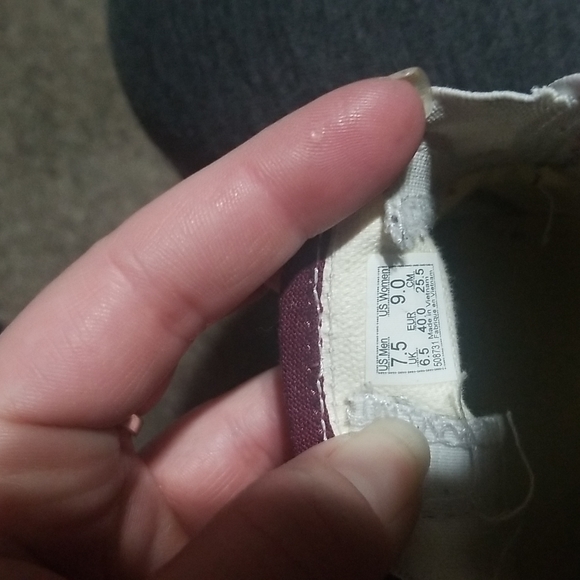 Slip on Vans like new women's 9 men 7.5 - Picture 4 of 6